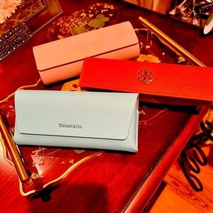 3 Designer eyeglass case brand new